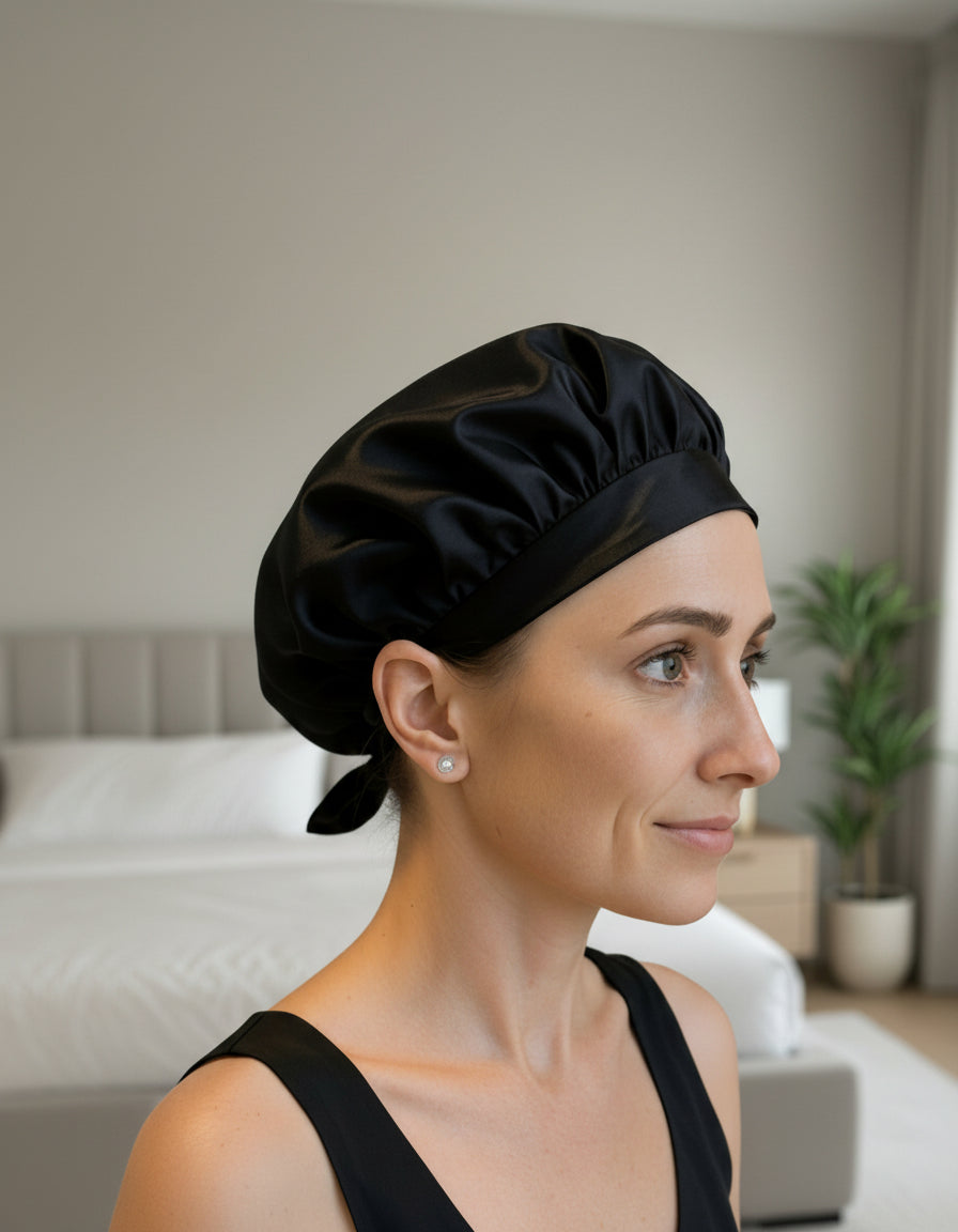 Seidenhaube für die Haarpflege über Nacht – Silk Couture