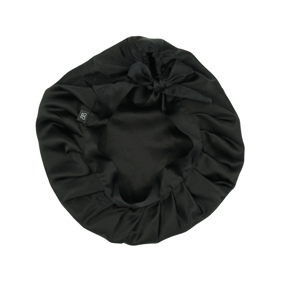 Maulbeerseiden-Schlafhaube von oben – Silk Couture