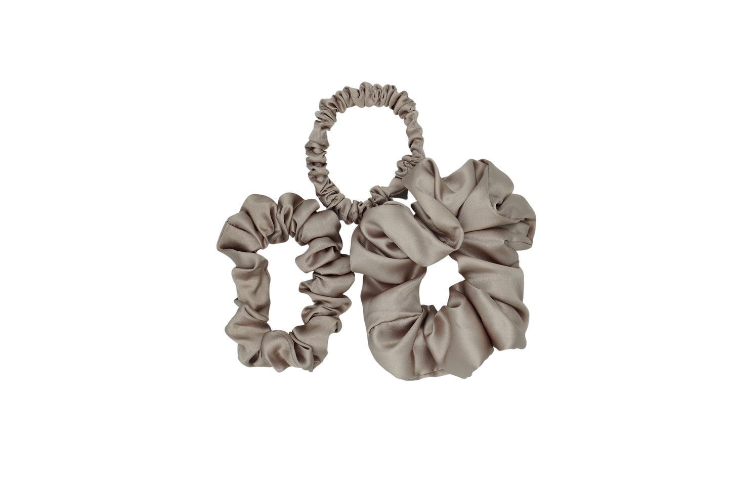 Geschenkidee Maulbeerseiden Haargummis 3er Set alle Größen - Silk Couture