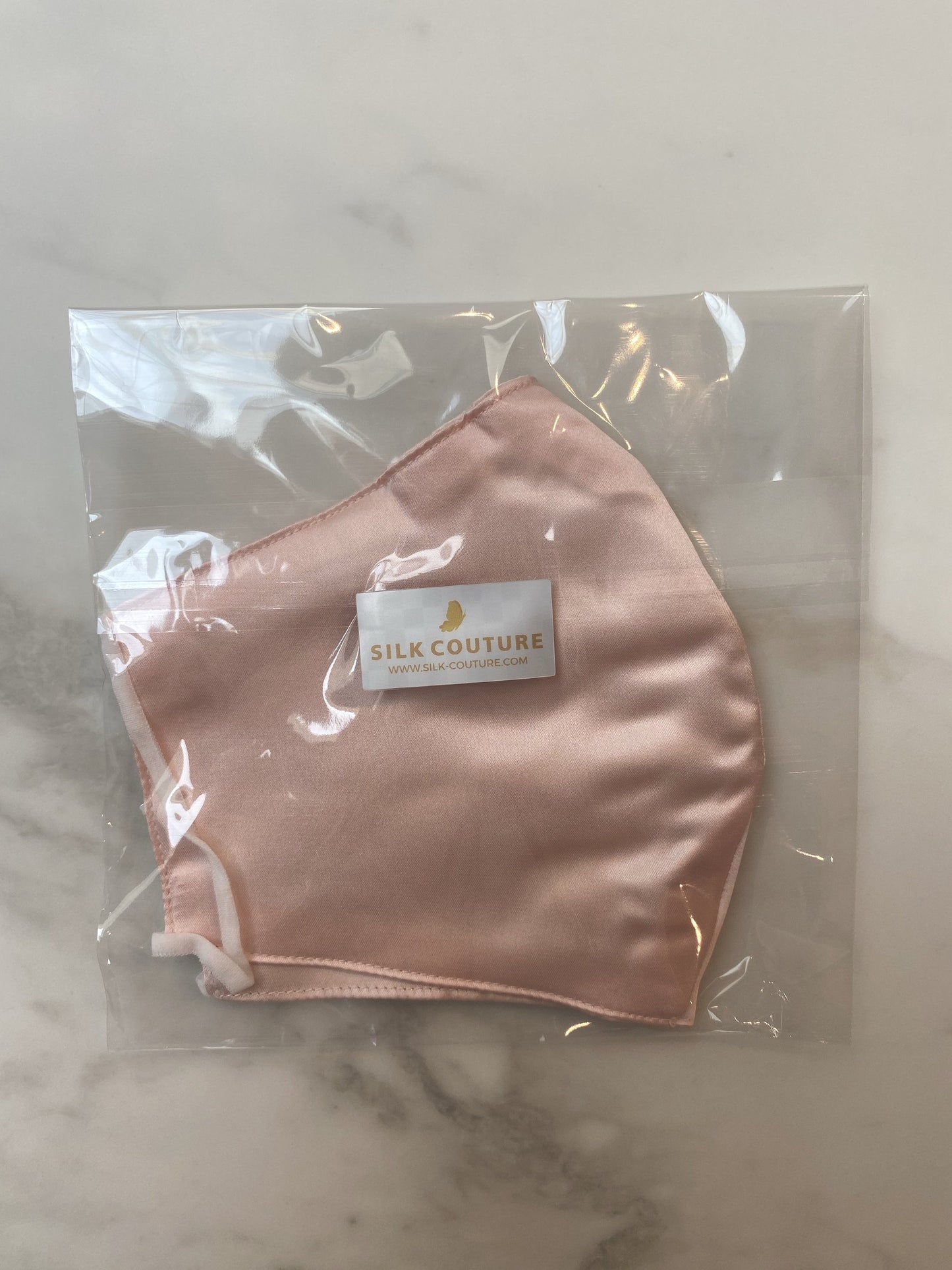 Mund-Nasen-Schutz aus reiner Maulbeerseide - Silk Couture