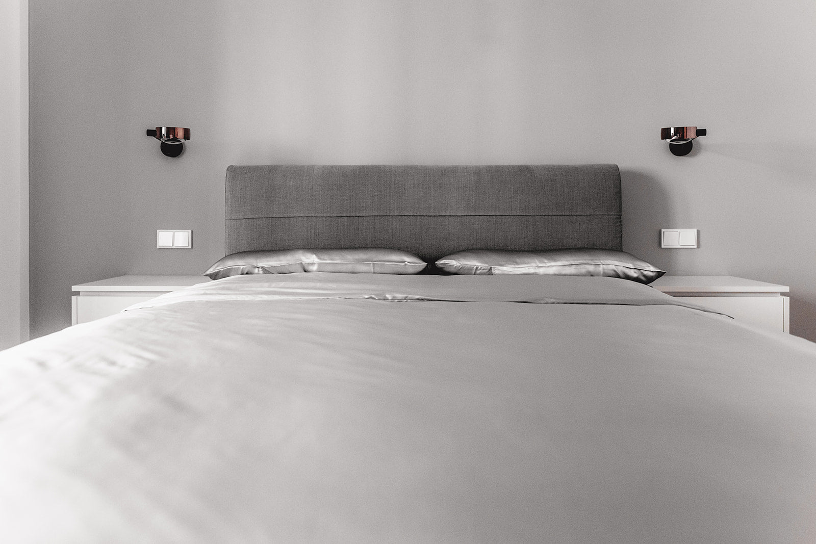 Seidenbettwäsche aus Maulbeerseide im Schlafzimmer