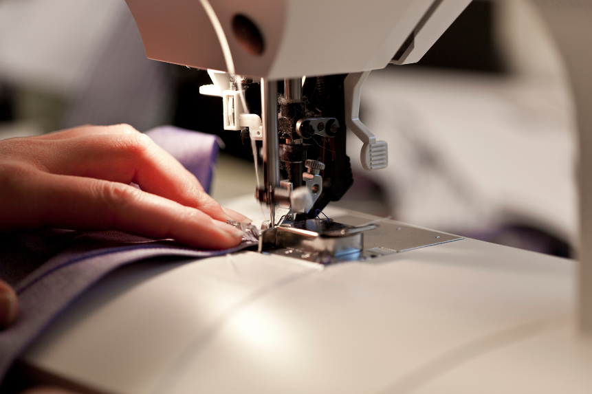 Handarbeit bei der Seidenherstellung