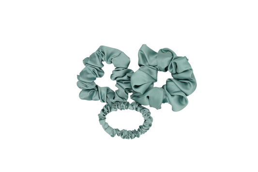 Geschenkidee Maulbeerseiden Haargummis 3er Set alle Größen - Silk Couture