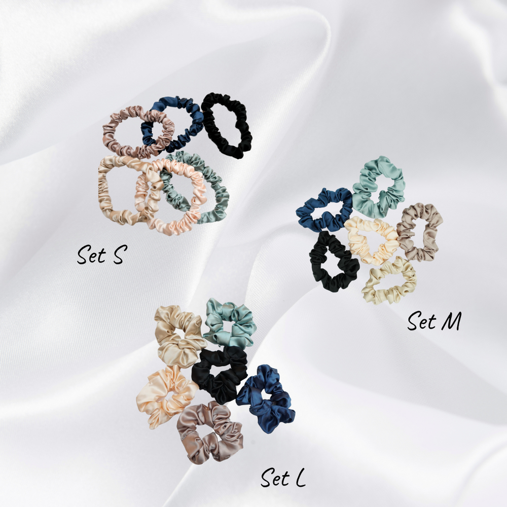 
                      
                        Geschenkidee Maulbeerseide-Haargummi 6er Set alle Farben - Silk Couture
                      
                    