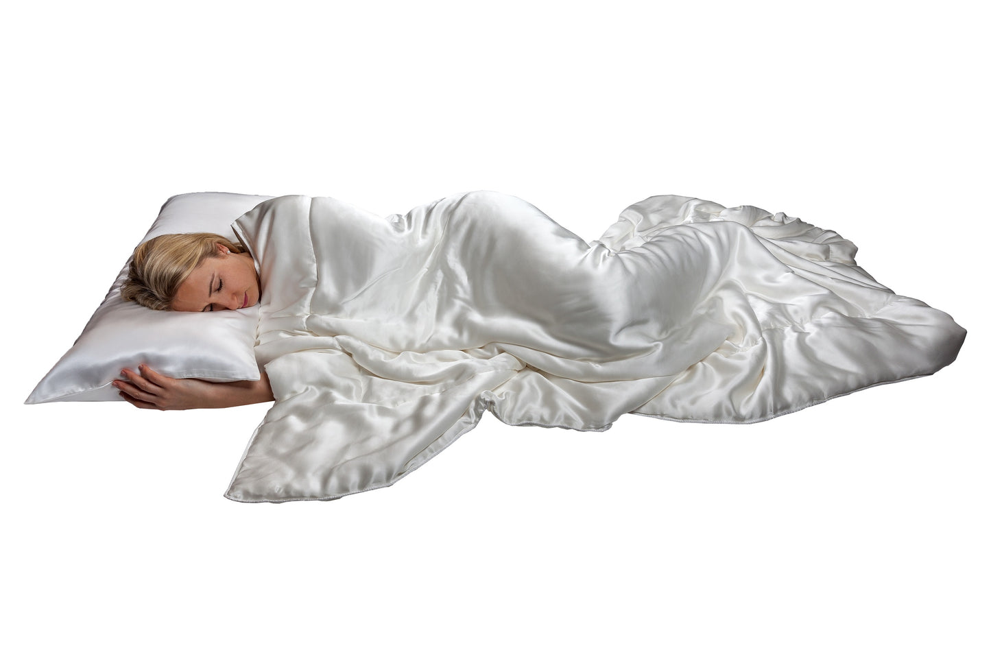 Winterdecke aus 100% reiner Maulbeerseide - Silk Couture