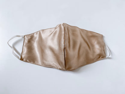 Mund-Nasen-Schutz aus reiner Maulbeerseide - Silk Couture