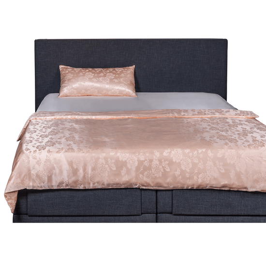 Jasmine Pink silk bedding