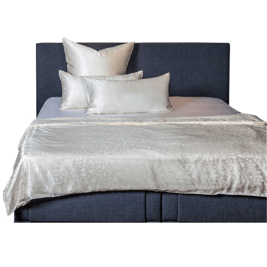 Silk bedclothes phoenix white